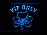 FREE Bud Light Shamrock VIP Only LED Sign - Blue - TheLedHeroes