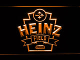 Pittsburgh Steelers Heinz Field LED Neon Sign USB - Orange - TheLedHeroes