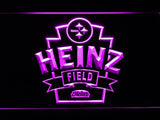 Pittsburgh Steelers Heinz Field LED Neon Sign USB - Purple - TheLedHeroes