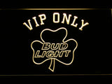 FREE Bud Light Shamrock VIP Only LED Sign - Yellow - TheLedHeroes