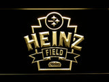 Pittsburgh Steelers Heinz Field LED Neon Sign USB - Yellow - TheLedHeroes