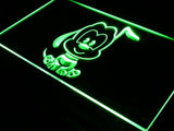 Disney Mini Pluto LED Neon Sign USB - Green - TheLedHeroes