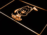 Disney Mini Pluto LED Neon Sign USB - Orange - TheLedHeroes