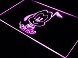 Disney Mini Pluto LED Neon Sign USB - Purple - TheLedHeroes