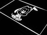Disney Mini Pluto LED Neon Sign USB - White - TheLedHeroes