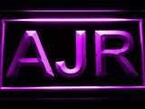 Pittsburgh Steelers AJR LED Neon Sign Electrical - Purple - TheLedHeroes