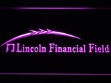 FREE Philadelphia Eagles Lincoln Financial Field LED Sign - Purple - TheLedHeroes