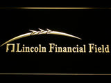 Philadelphia Eagles Lincoln Financial Field LED Neon Sign USB - Yellow - TheLedHeroes