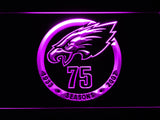Philadelphia Eagles 75th Anniversary LED Sign - Purple - TheLedHeroes