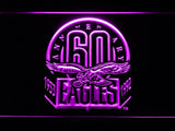 Philadelphia Eagles 60th Anniversary LED Neon Sign USB - Purple - TheLedHeroes