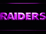 Oakland Raiders (4) LED Sign - Purple - TheLedHeroes