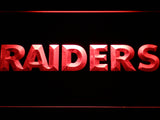 Oakland Raiders (4) LED Sign - Red - TheLedHeroes