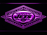 New York Jets 25th Anniversary LED Neon Sign Electrical - Purple - TheLedHeroes