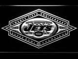 New York Jets 25th Anniversary LED Neon Sign Electrical - White - TheLedHeroes