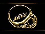 New York Jets (4) LED Neon Sign Electrical - Yellow - TheLedHeroes