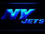 New York Jets (7) LED Neon Sign USB - Blue - TheLedHeroes