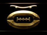 New York Jets (8) LED Neon Sign USB - Yellow - TheLedHeroes