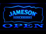 Jameson Open LED Neon Sign Electrical - Blue - TheLedHeroes