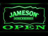 Jameson Open LED Neon Sign Electrical - Green - TheLedHeroes