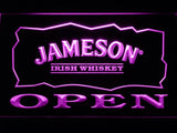 Jameson Open LED Neon Sign Electrical - Purple - TheLedHeroes