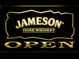 FREE Jameson Open LED Sign - Yellow - TheLedHeroes