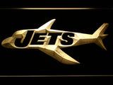 New York Jets (13) LED Neon Sign Electrical - Yellow - TheLedHeroes