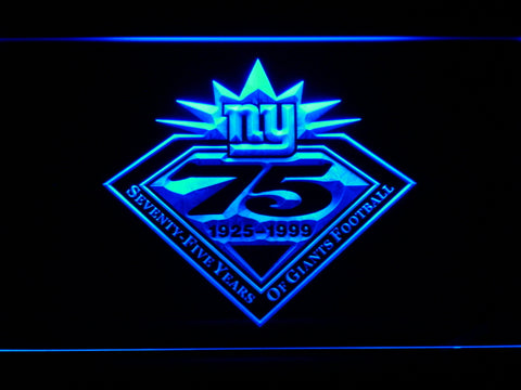 New York Giants 75th Anniversary LED Sign -  - TheLedHeroes