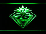 FREE New York Giants 75th Anniversary LED Sign - Green - TheLedHeroes