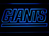 New York Giants (8) LED Neon Sign USB - Blue - TheLedHeroes