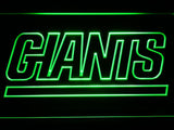 New York Giants (8) LED Neon Sign USB - Green - TheLedHeroes
