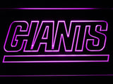 New York Giants (8) LED Neon Sign USB - Purple - TheLedHeroes