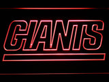 FREE New York Giants (8) LED Sign - Red - TheLedHeroes