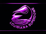 New Orleans Saints Louisiana Superdome LED Neon Sign Electrical - Purple - TheLedHeroes