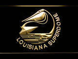 New Orleans Saints Louisiana Superdome LED Sign - Yellow - TheLedHeroes