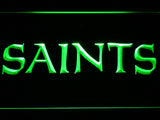 FREE New Orleans Saints (5) LED Sign - Green - TheLedHeroes