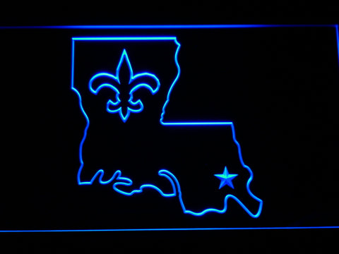 New Orleans Saints (6) LED Sign -  - TheLedHeroes