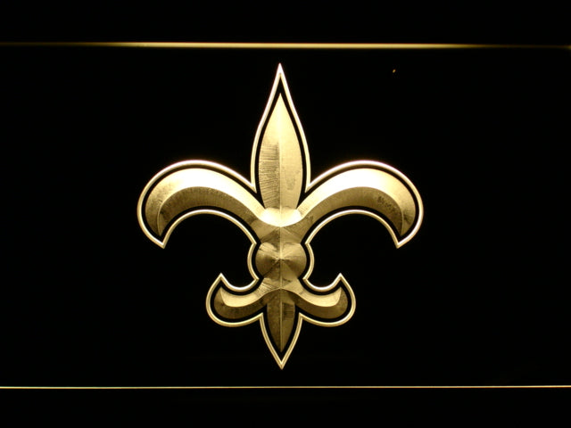 FREE New Orleans Saints (8) LED Sign - Yellow - TheLedHeroes