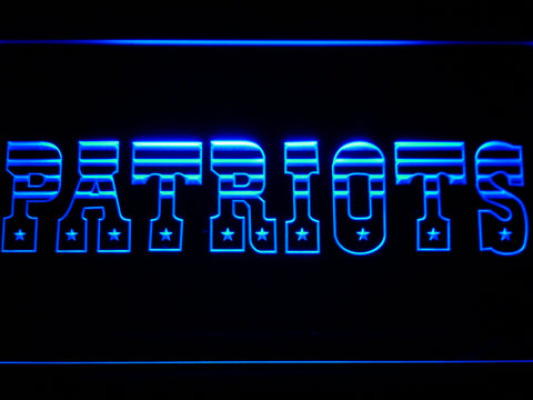 New England Patriots (4) LED Sign -  - TheLedHeroes