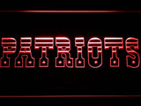 FREE New England Patriots (4) LED Sign - Red - TheLedHeroes