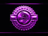 FREE Minnesota Vikings Community Quarterback LED Sign - Purple - TheLedHeroes