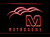 Minnesota Vikings Metrodome LED Neon Sign USB - Red - TheLedHeroes