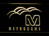 Minnesota Vikings Metrodome LED Neon Sign USB - Yellow - TheLedHeroes