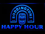 Boddingtons Happy Hour LED Neon Sign Electrical - Blue - TheLedHeroes