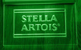 Stella Artois (2) LED Neon Sign USB - Green - TheLedHeroes