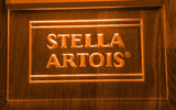 Stella Artois (2) LED Neon Sign USB - Orange - TheLedHeroes