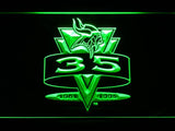 Minnesota Vikings 35th Anniversary LED Neon Sign Electrical - Green - TheLedHeroes