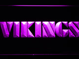 FREE Minnesota Vikings (4) LED Sign - Purple - TheLedHeroes