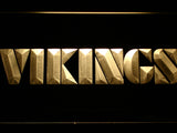 Minnesota Vikings (4) LED Sign - Yellow - TheLedHeroes