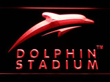 Miami Dolphins Stadium LED Neon Sign USB - Red - TheLedHeroes