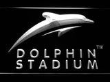 Miami Dolphins Stadium LED Neon Sign USB - White - TheLedHeroes